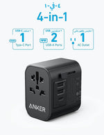 Anker 312 Outlet Extender(30W) | Black
