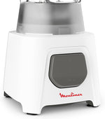 Moulinex Blendeo+ Blender 450 W – 1.5 L Jar, Ice-Crush Technology, Plus Grinder & Chopper Accessories