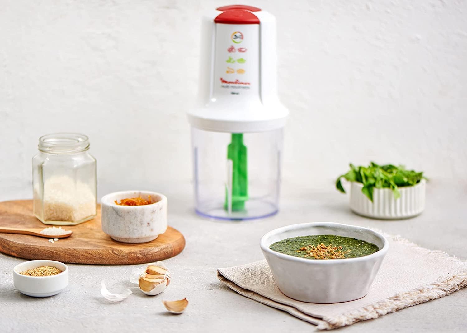 قطاعة من Moulinex المتعددة 3 في 1 – قوة 500 واط وسعة 500 مل