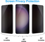  حماية شاشة زجاجي للخصوصية من أنانك لهاتف سامسونج +Galaxy S23