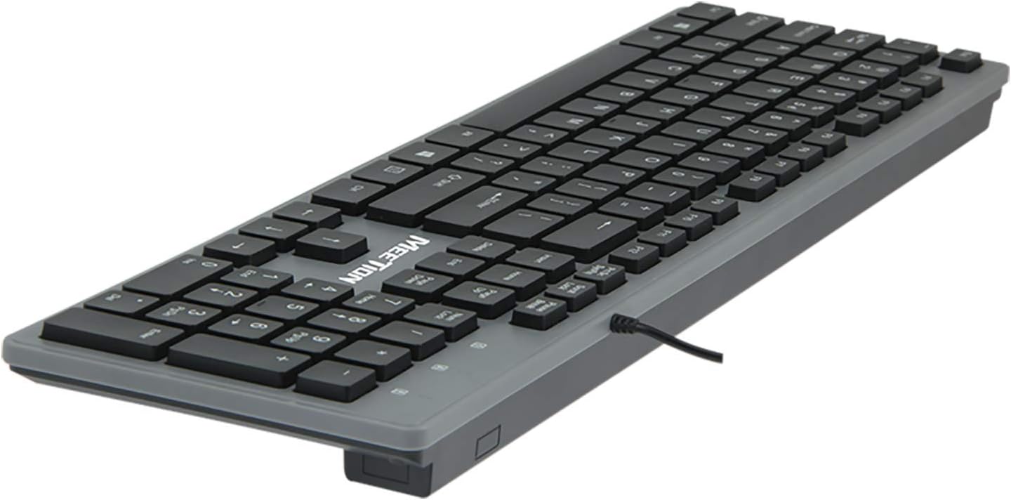 Meetion USB Standard Chocolate Keyboard