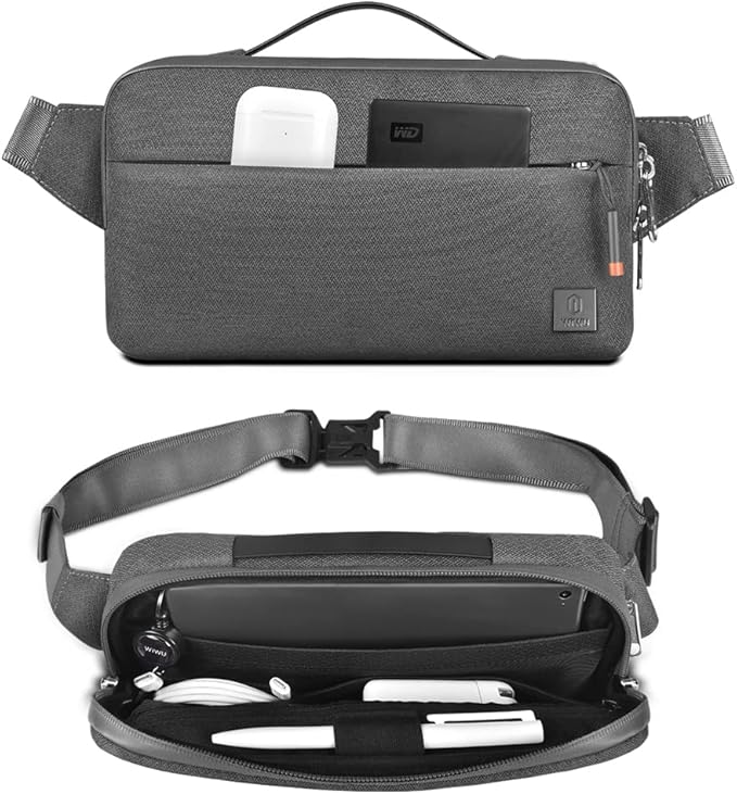 WIWU Alpha Crossbody Bag | Gray