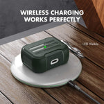 Ahastyle Airpods 3 Protection Rugged Armor Case | Dark Green