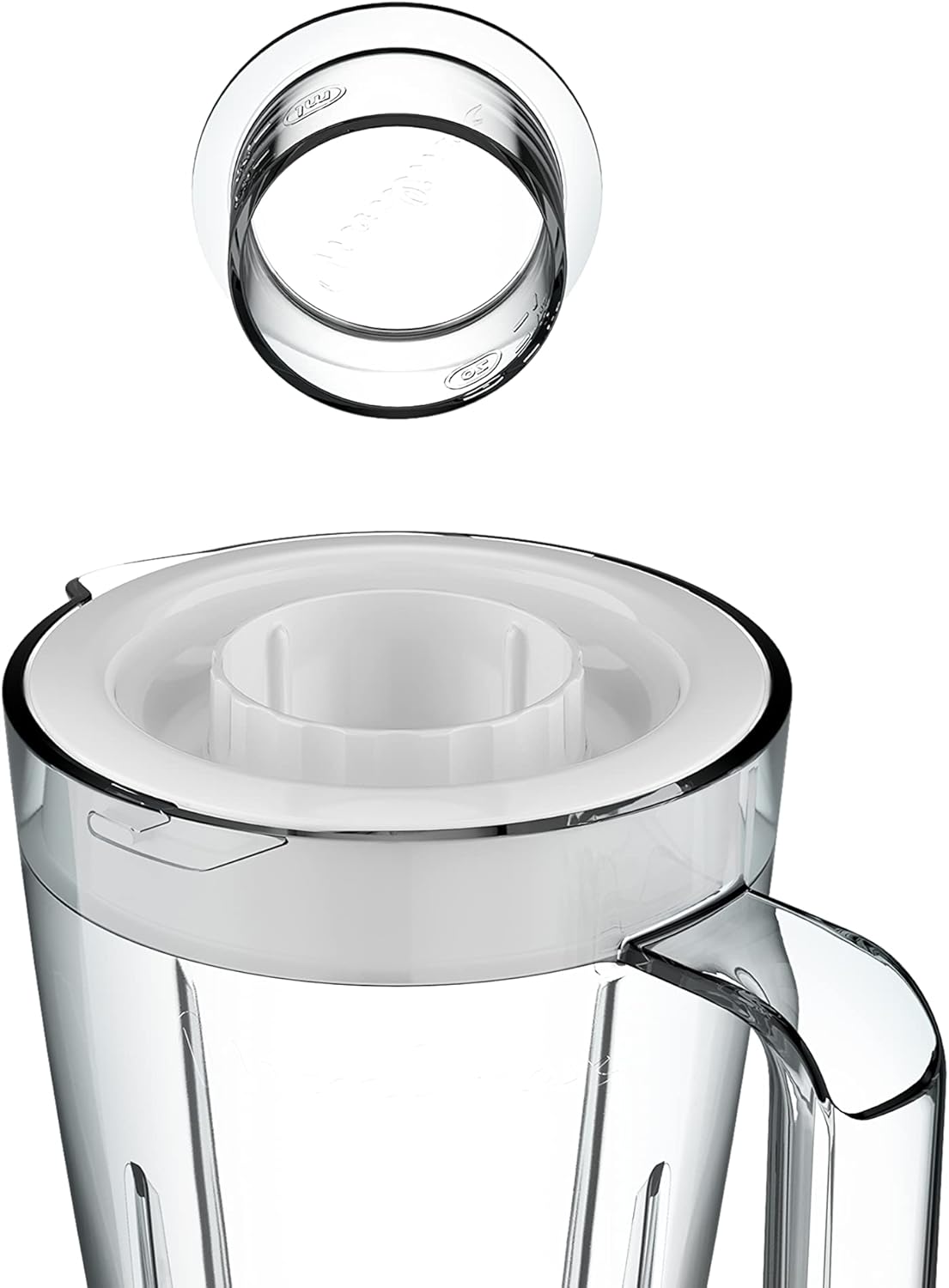 خلاط Genuine من Moulinex بقوة من 500 واط | سعة 1.75 لتر | أبيض