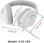 Wireless Active Noise Cancelling HeadPhones | White