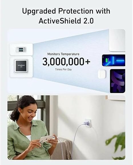 شاحن أنكر 511 نانو 3 بقوة 30 واط A2147K21 | أبيض
