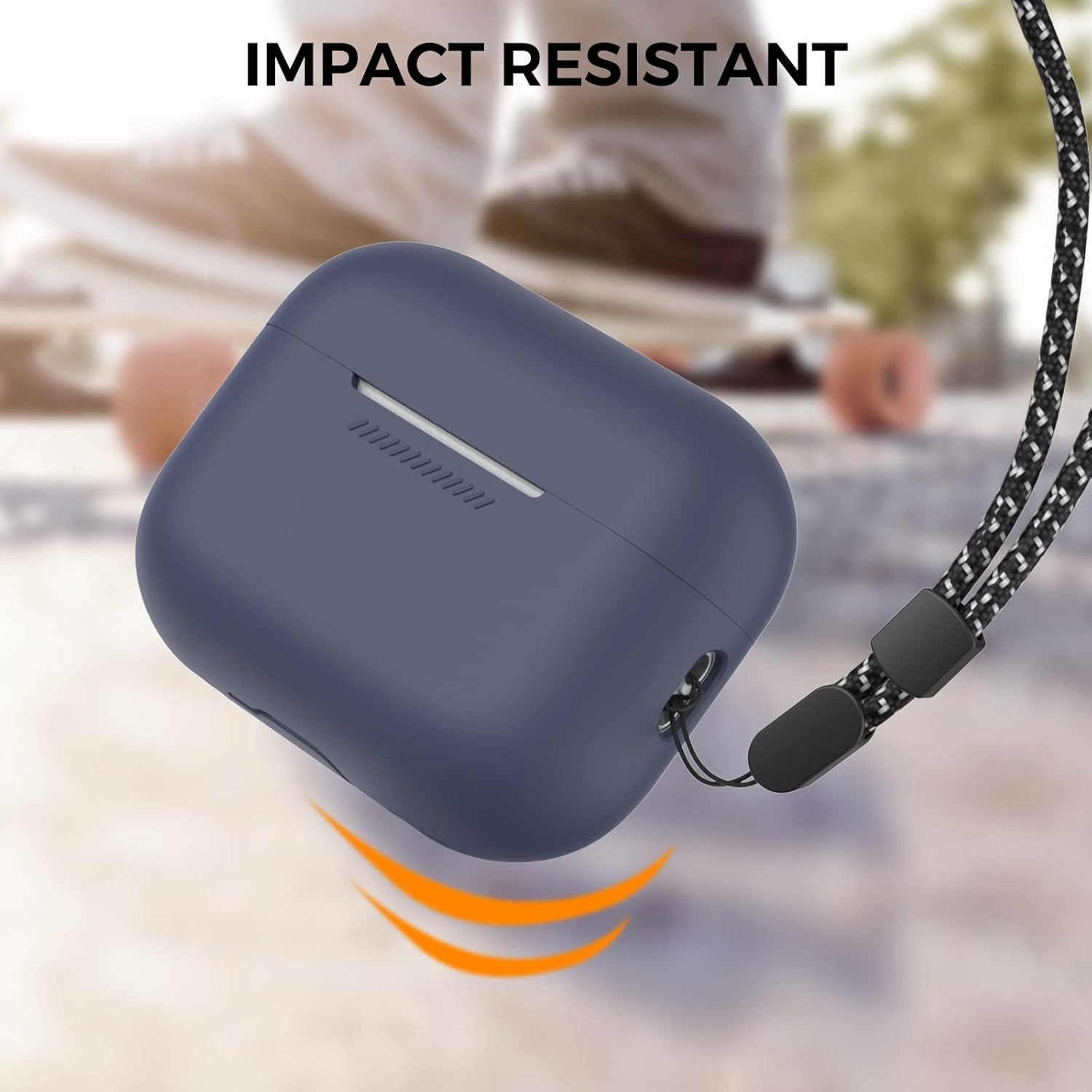 AhaStyle AirPods Pro 2 Case Silicone Protective Cover | Sky Blue