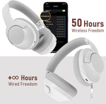Wireless Active Noise Cancelling HeadPhones | White