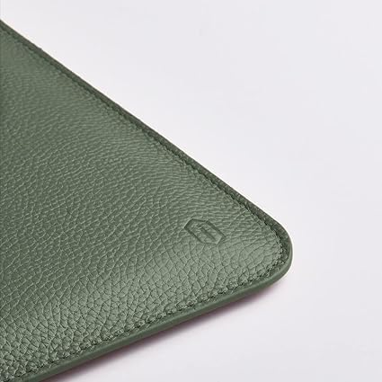 WIWU Genuine Leather Sleeve For Macbook 12 and Laptop Green (402118)