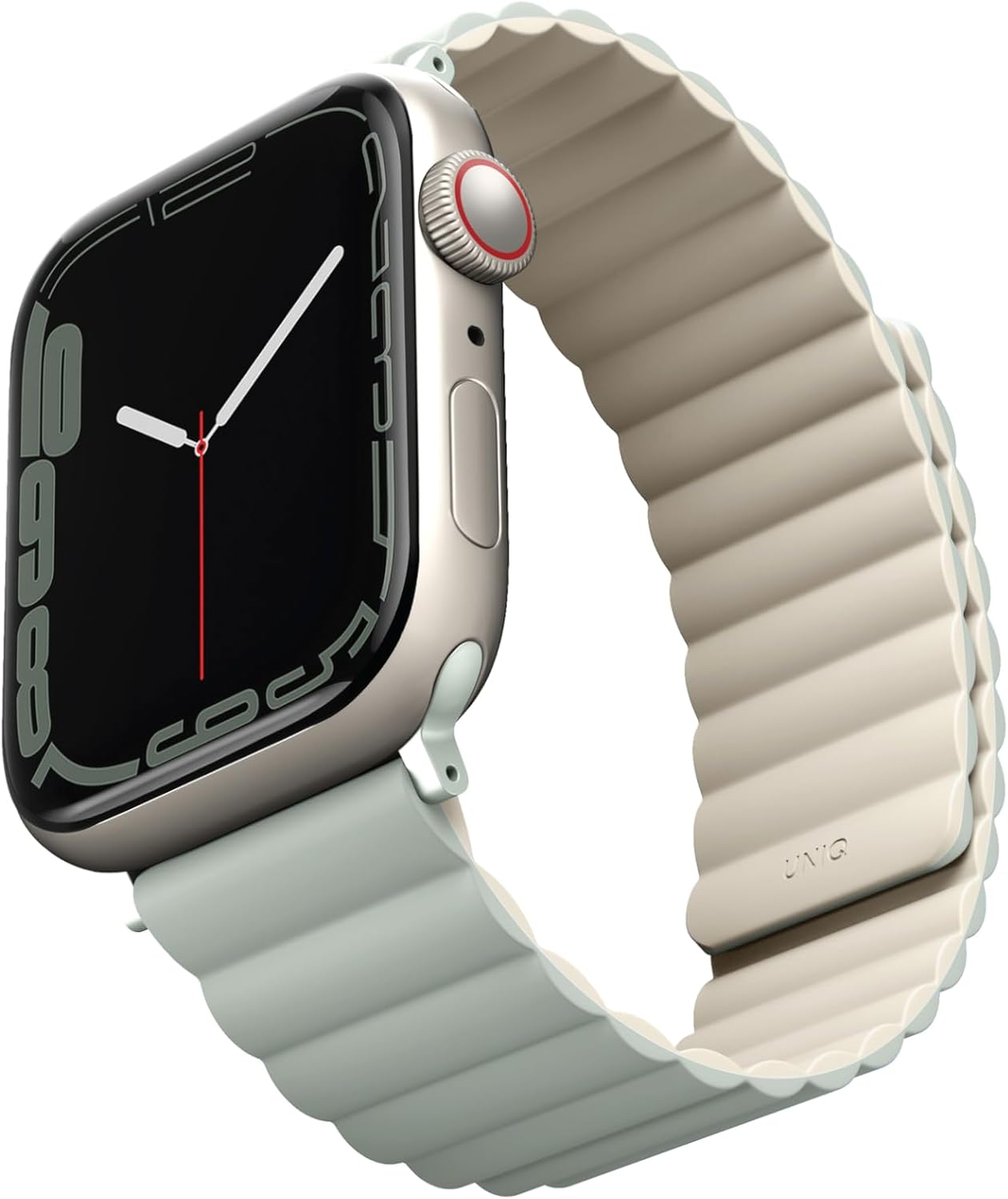 Uniq Revix Reversible Magnetic for Apple Watch Strap 41/40/38mm | Sage/Beige