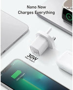 Neurode Mag  بطارية شحن متنقلة محمولة من ليزل PD بسعة 10,000 مللي أمبير بقوة 20 واط متوافق مع  MagSafe مع كيبل مدمج