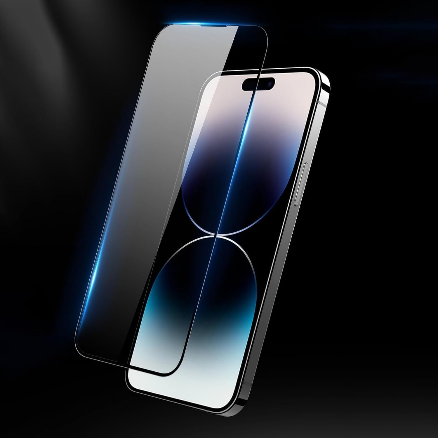 حماية شاشة من 90 Percent من الزجاج المقوى لهاتف iPhone 15 Pro