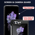 كڤر حماية Piblue سامسونج جالاكسي زد فليب 5 من ألياف الكربون | أسود