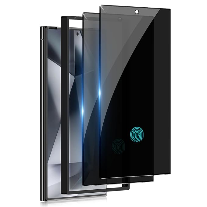 كڤر حماية شاشة زجاجي لهاتف Samsung Galaxy S24 Ultra