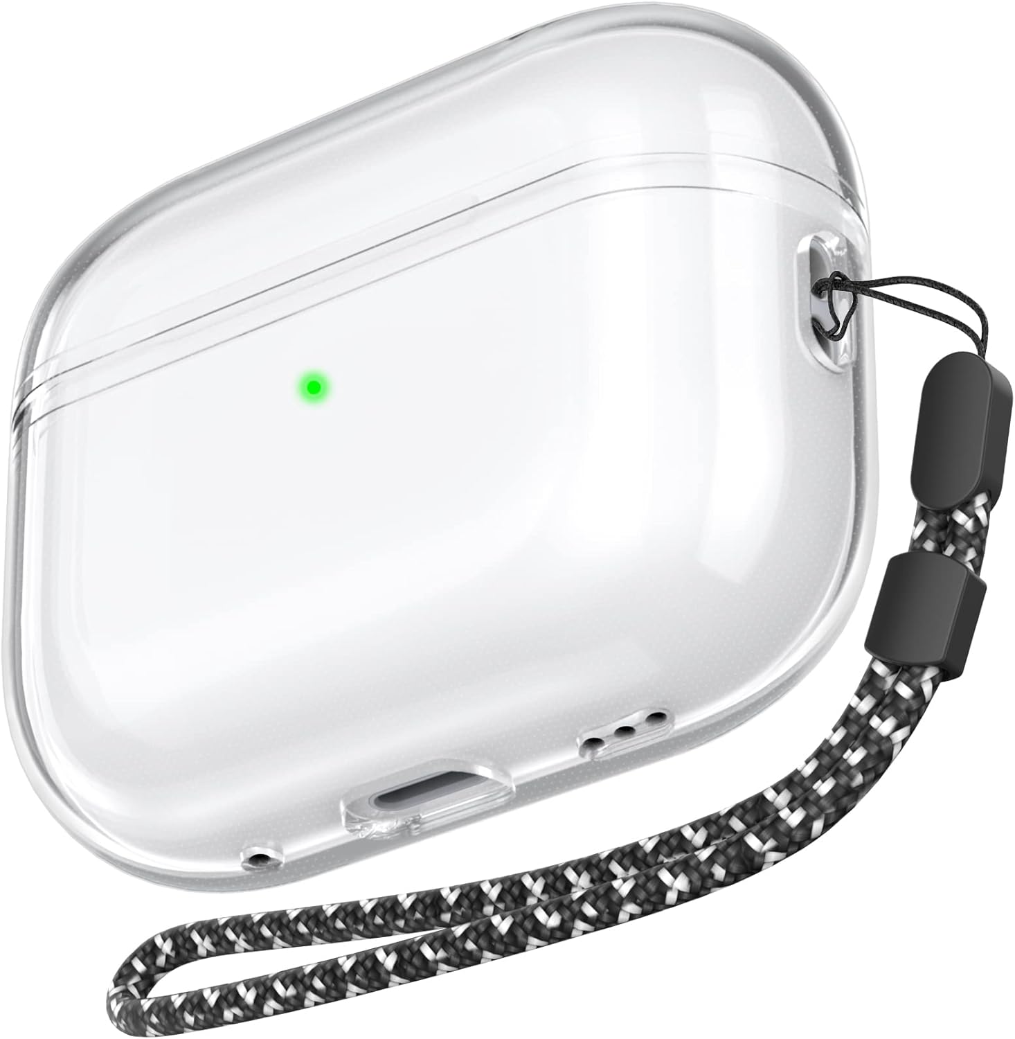 AHASTYLE AirPods Pro 2 Case Silicone Protective Cover | Clear