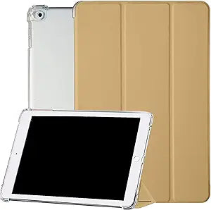 غطاء حماية لجهاز ايباد 10.2 - ذهبي (IPAD CASE 10.2 G)