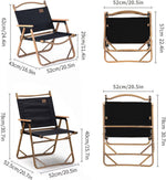 Naturehike MW02 Outdoor Folding Chair | Large Black