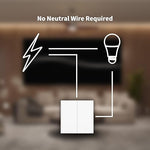 مفتاح حائط ذكي H1 مع هزاز مزدوج محايد من Aqara