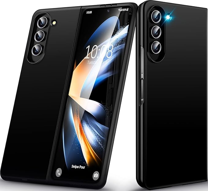 كڤر حماية Piblue لهاتف Samsung Galaxy Z Fold 5 | أسود