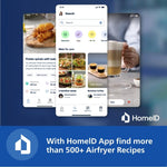 قلاية هواء من Philips NA130/00 بسعة 6.2 لتر – 1700 واط، تقنية Rapid Air | أسود