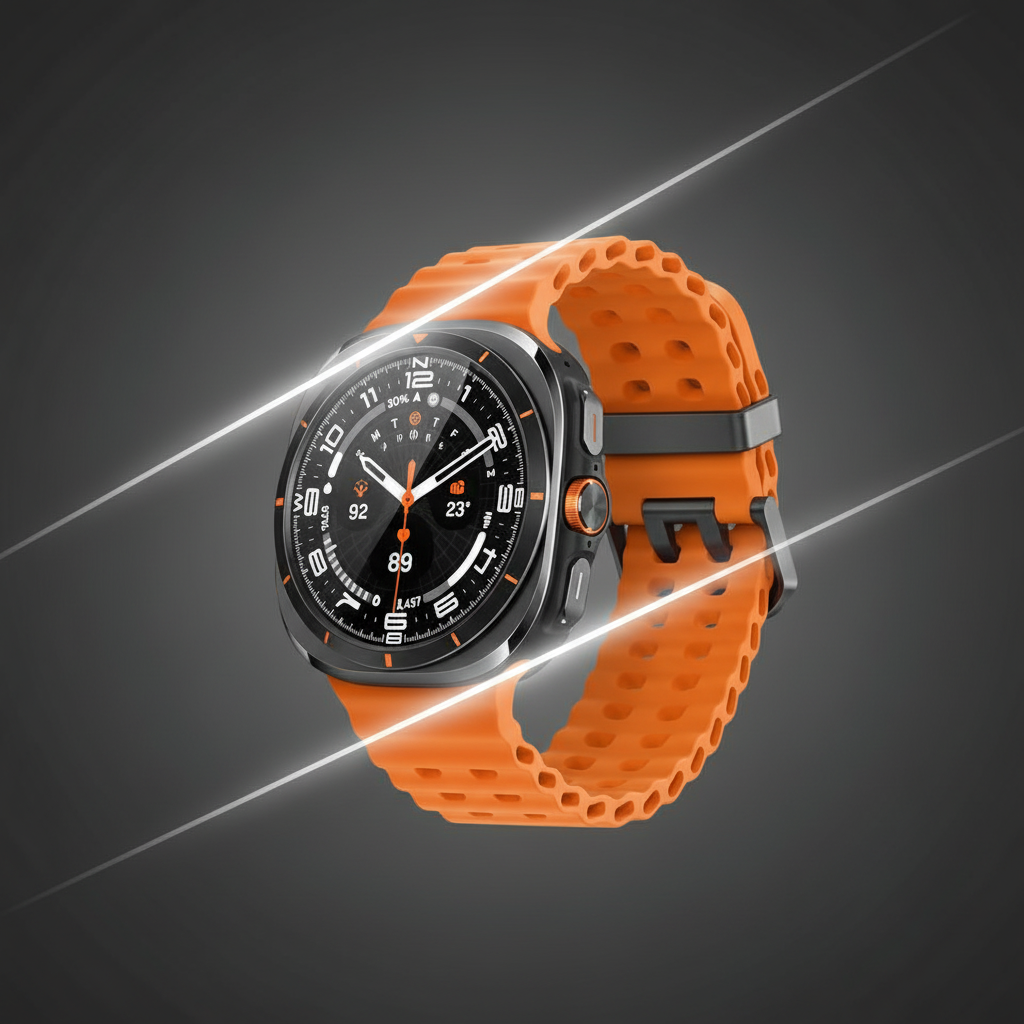 ساعة سامسونج جالكسي ووتش ألترا (2025) (LTE، 47 مم) | تيتانيوم رمادي