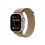 Apple Watch Ultra 2 GPS + Cellular 49mm Natural Titanium with Tan Alpine Loop – S
