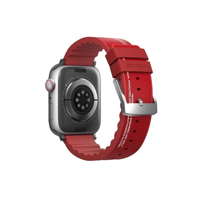 SkinArma Taihi Sora Strap For Apple Watch 45/44/42 MM Red