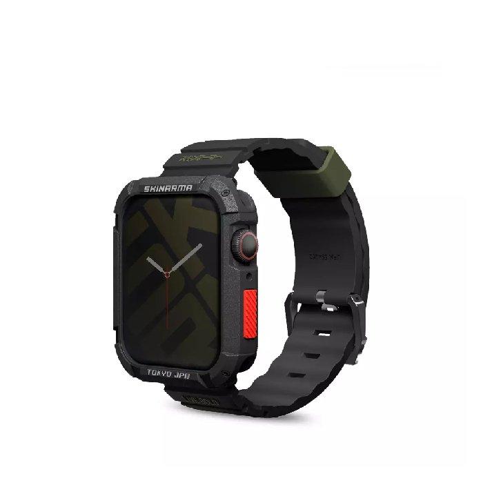 SkinArma Band SHOKKU For Apple Watch 42/44/45 MM Black