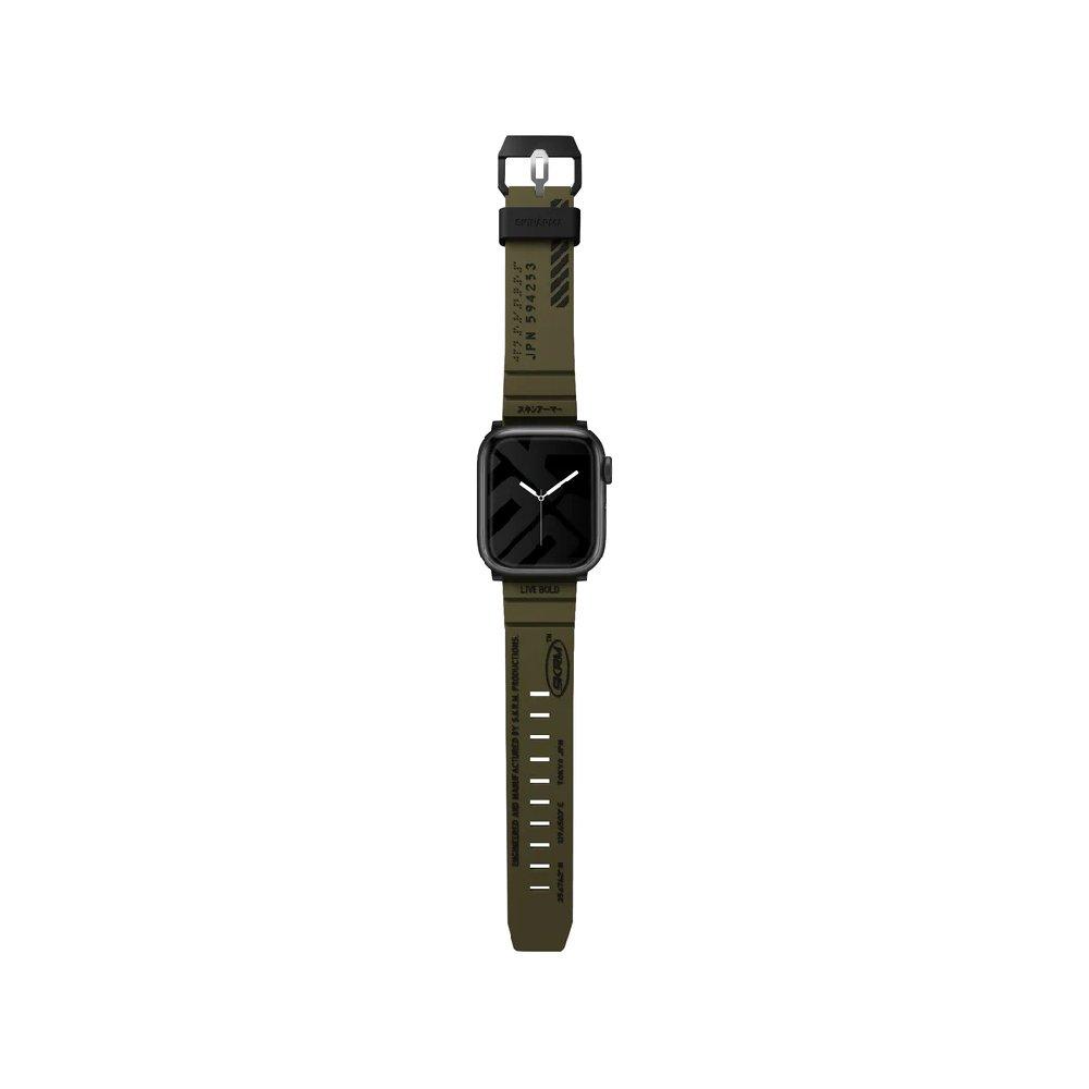 SkinArma Band SHOKKU For Apple Watch 42/44/45 MM Olive