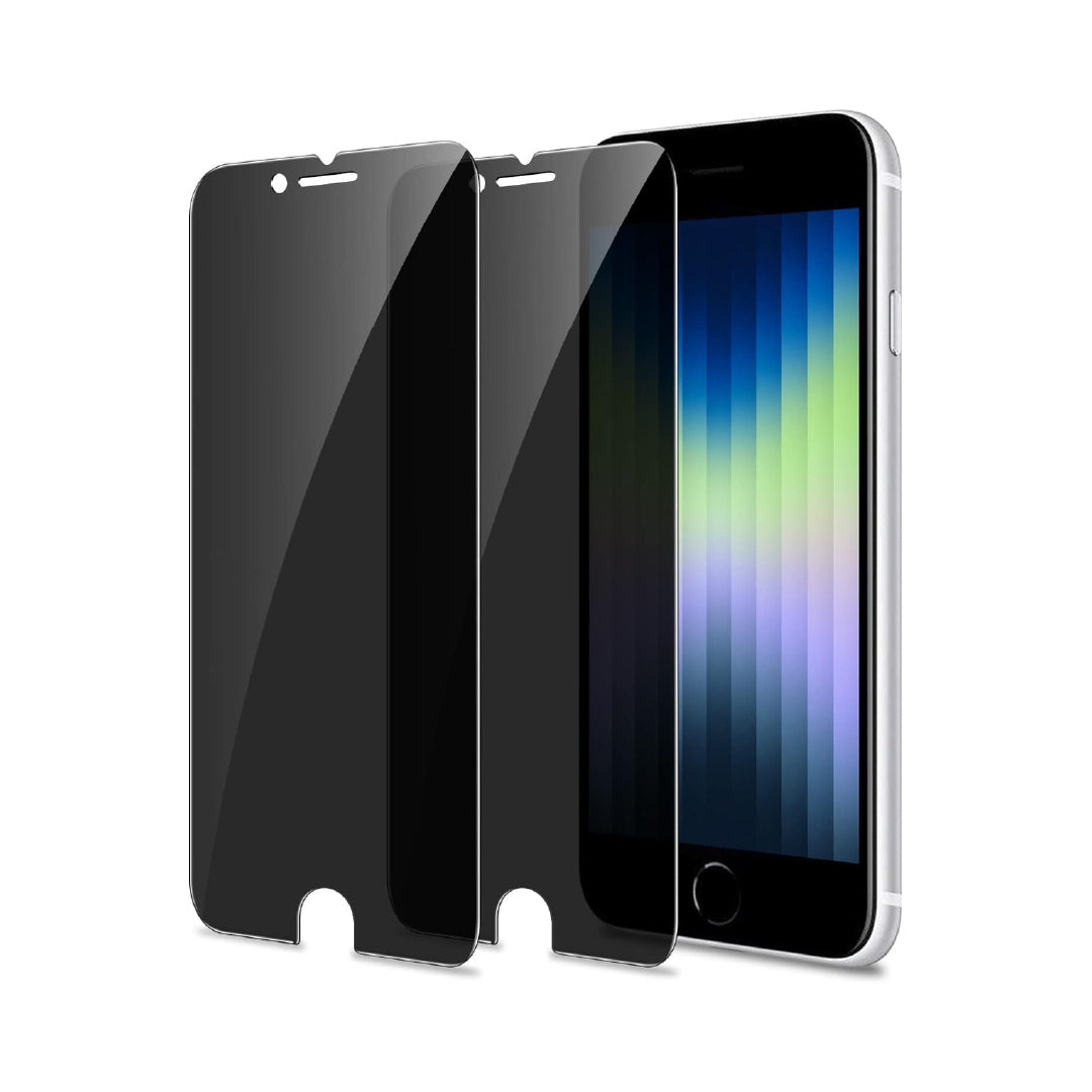 حماية شاشة 2.5D من Anank للخصوصية لهاتف iPhone SE