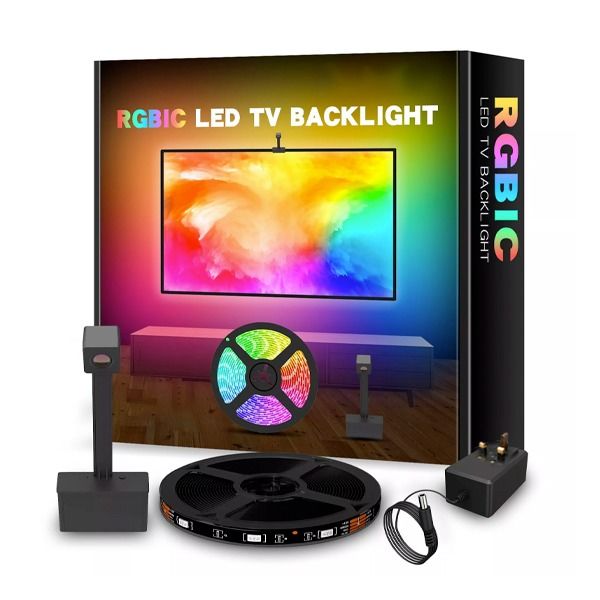 إضاءة خلفية تلفزيون LED RGB سحرية | 653264