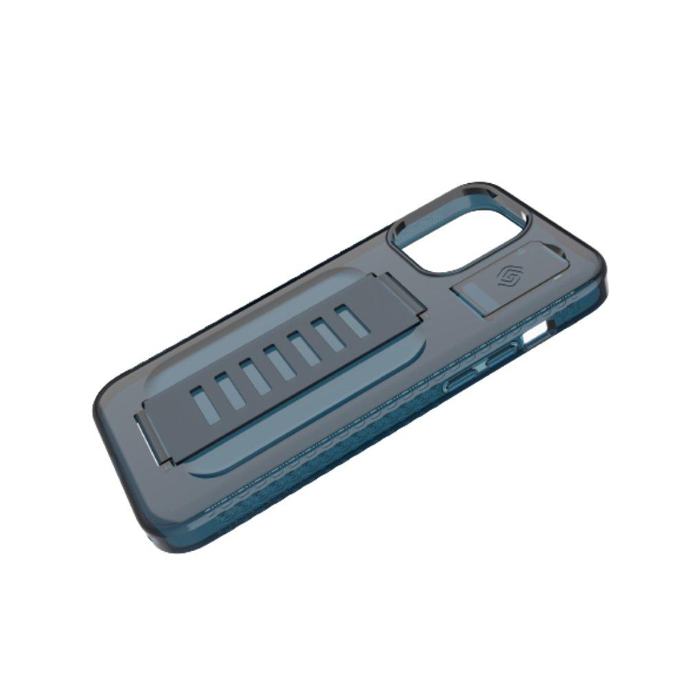 كڤر حماية Boost لهاتف iPhone 15 Pro Max من Grip2u | شفاف مزرق