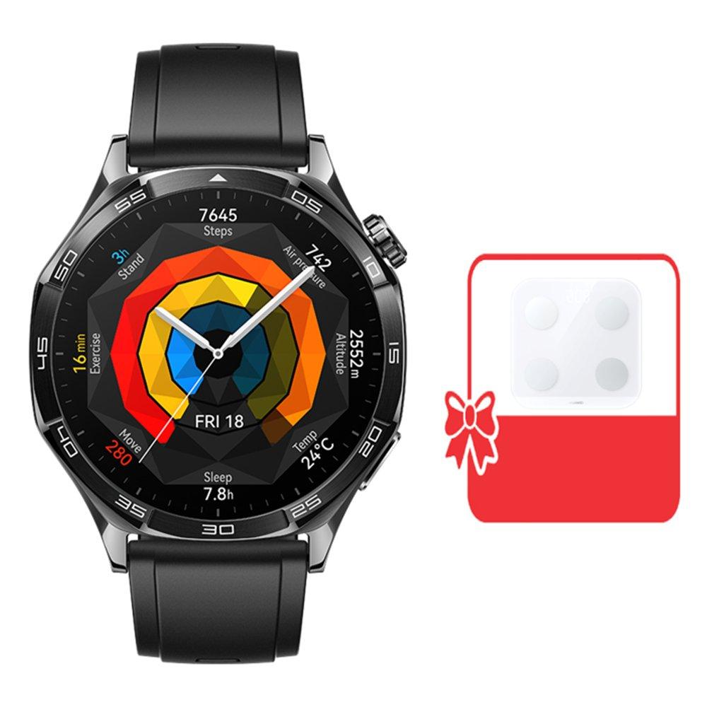 Pre-order Huawei GT5 46mm Smart Watch – Black + Free Huawei Scale 3