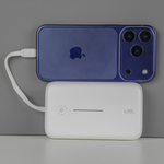 LZEL PrimeBrio Neo 20K Power Bank 30W – 20000mAh, Detachable Type-C Cable