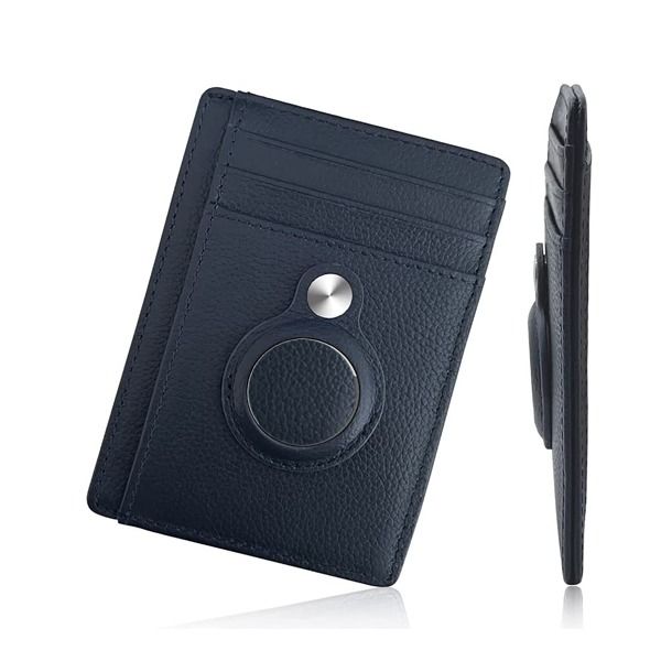 Jdk Leather Card Holder Blue | 666882 BL