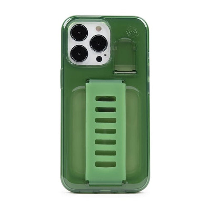 Grip2u Boost Case with Kickstand for iPhone 13 Pro | Olive