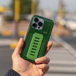 Grip2u Boost Case with Kickstand for iPhone 13 Pro | Olive