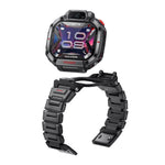 أطلب مسبقا ساعة Huawei Watch Kids X1 Pro، سعة تخزين 64 جيجابايت، مقاس 120-190 مم، كاميرا بدقة 13 ميجابكسل | أسود