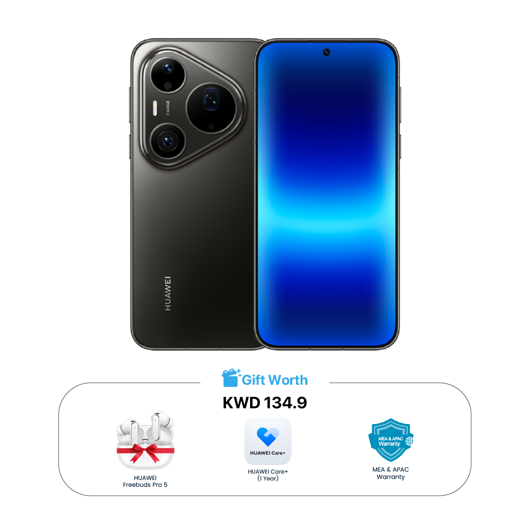 طلب مسبق لهاتف Huawei Pura 90S Pro Max – 5G+، شريحتين، معالج Kirin 9030S، ذاكرة 12GB RAM، سعة تخزين 512GB، شاشة OLED بحجم 6.9 بوصة ومعدل تحديث 120Hz | أسود