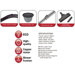 Orca Drum Vacuum Cleaner 25 Liters 2000 Watts