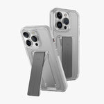 كڤر  حماية +Heldro Mount من Uniq  لهاتف iPhone 15 Pro متوافق مع MagSafe مع مسكة  |شفاف