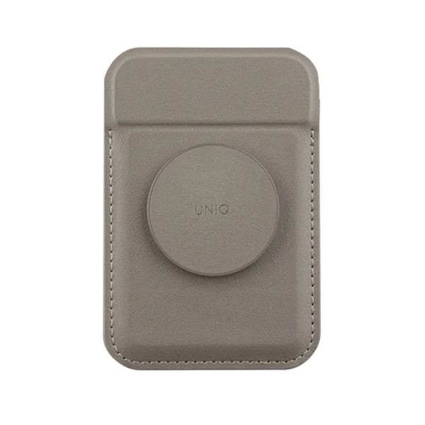 Uniq Magnetic Card Holder Grip Stand Flixa | Grey