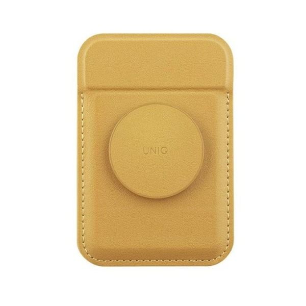 Uniq Magnetic Card Holder Grip Stand Flixa | Yellow