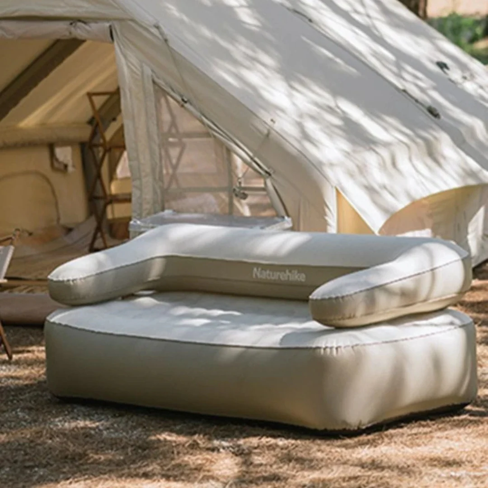 Naturehike Multifunctional Inflatable Double Sofa , 165 × 95 × 65 cm | Summer Sand