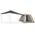 Naturehike Ango Pro Inflatable Tent - Khaki - Brown (240*240*180)