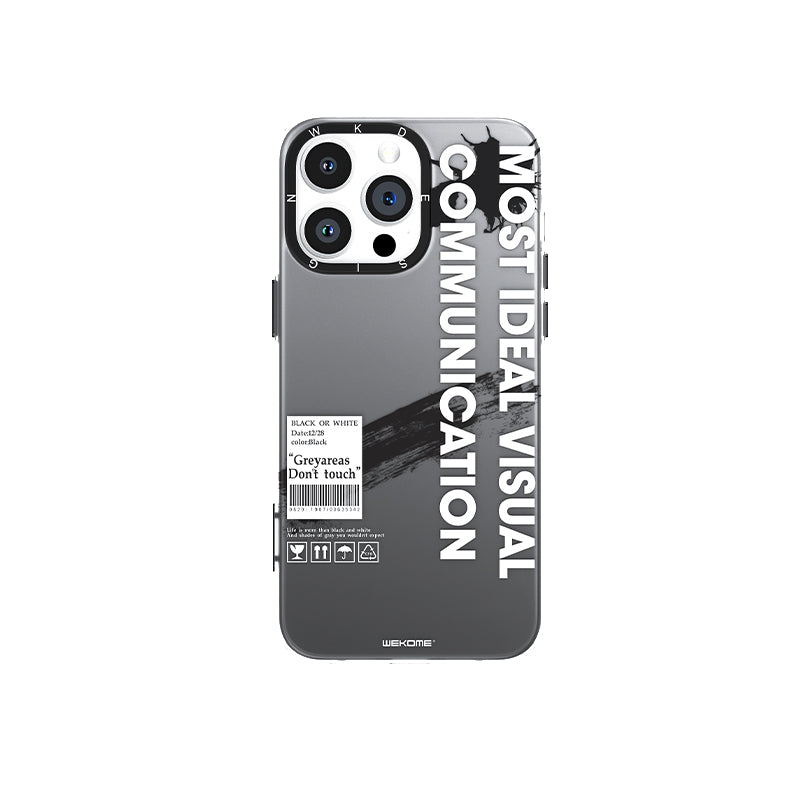 Wekome iPhone 15 Pro Max Design Case | Black