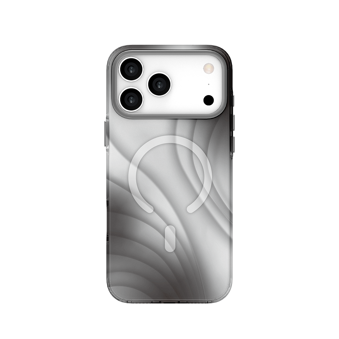 كڤر حماية LZEL MagFluxo Craft MagSafe لهاتف iPhone 17 Pro | رمادي