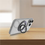 حامل Lzel مع MagSafe بزاوية 360° | رمادي