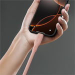 LZEL Celeris Silox CXL Soft Silicone USB-C to USB-C Cable, 480Mbps, 240W Max, 2m | Pink