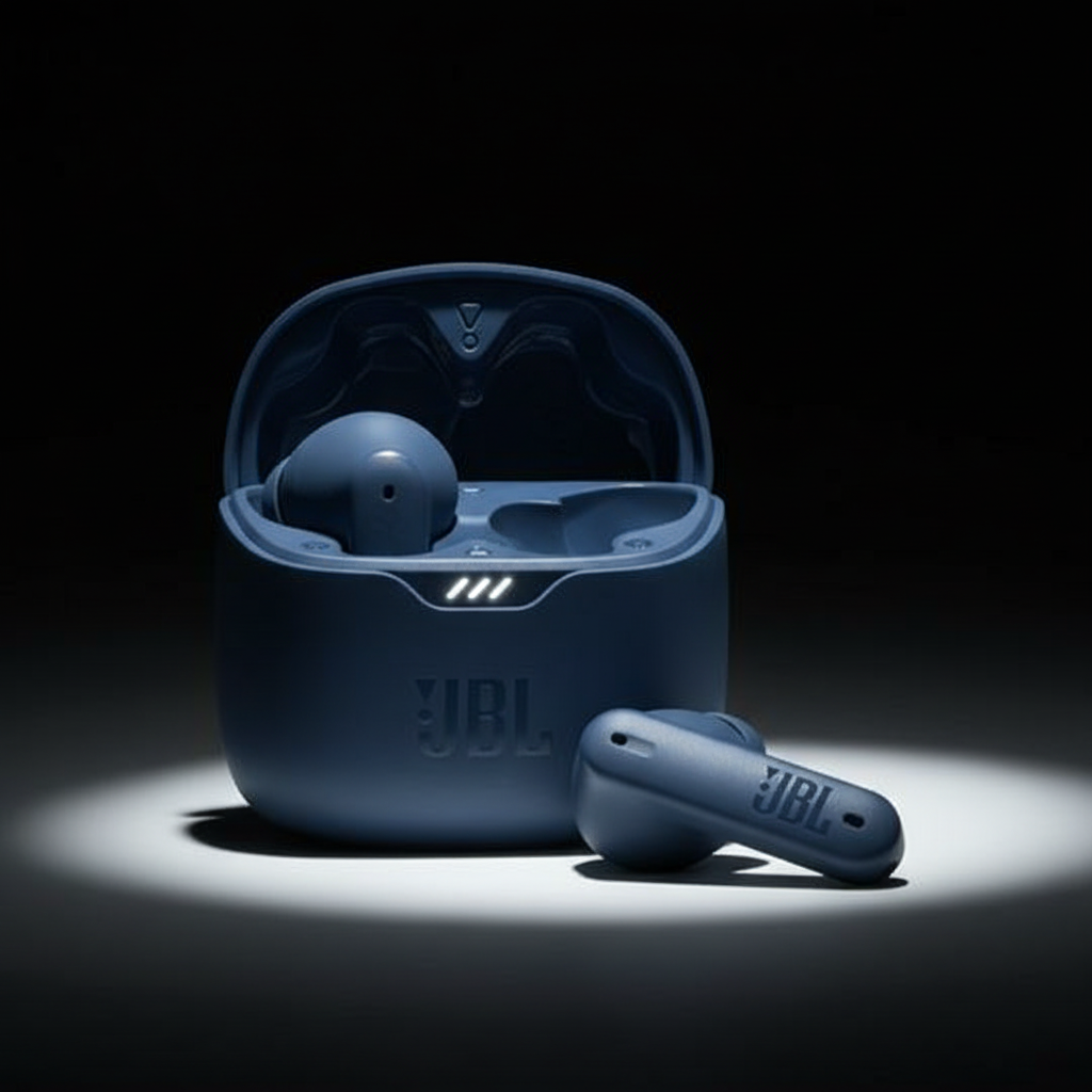 JBL Tune Flex True Wireless Noise Cancelling Earbuds | Blue